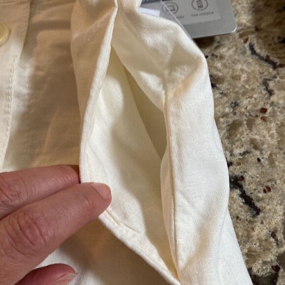 NWT- Treasure & Bond Linen Blend Midi Skirt - Picture 4 of 4